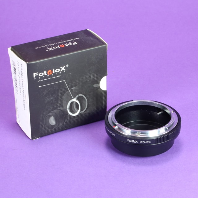 Fotodiox Lens Mount Adapter - Canon FD to Fuji X