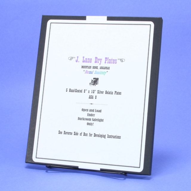J. Lane Dry Plate 8x10 - Box of 5 Plates