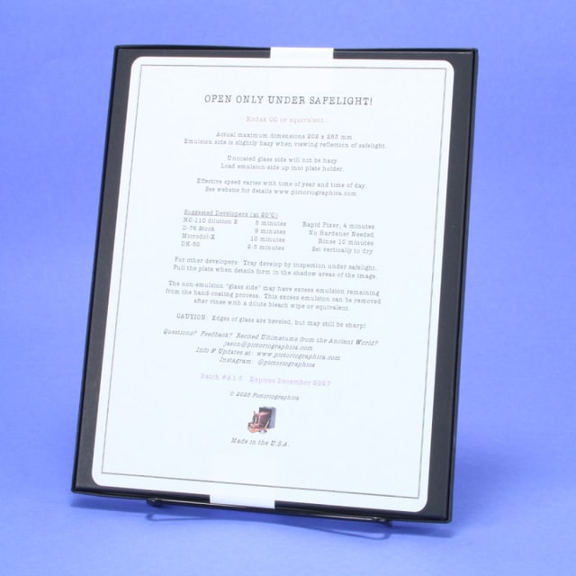 J. Lane Dry Plate 8x10 - Box of 5 Plates