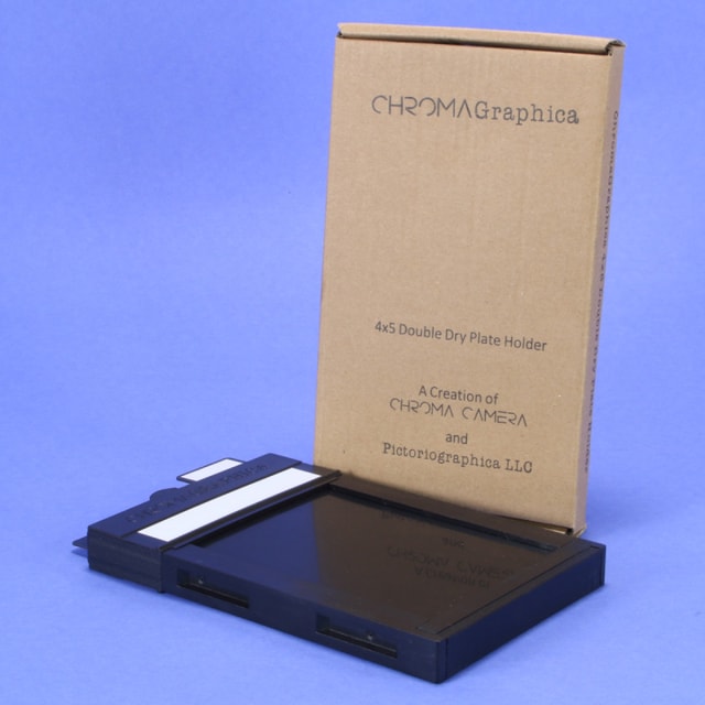 ChromaGraphica Double Dry Plate Holder for 4x5 Glass Plates