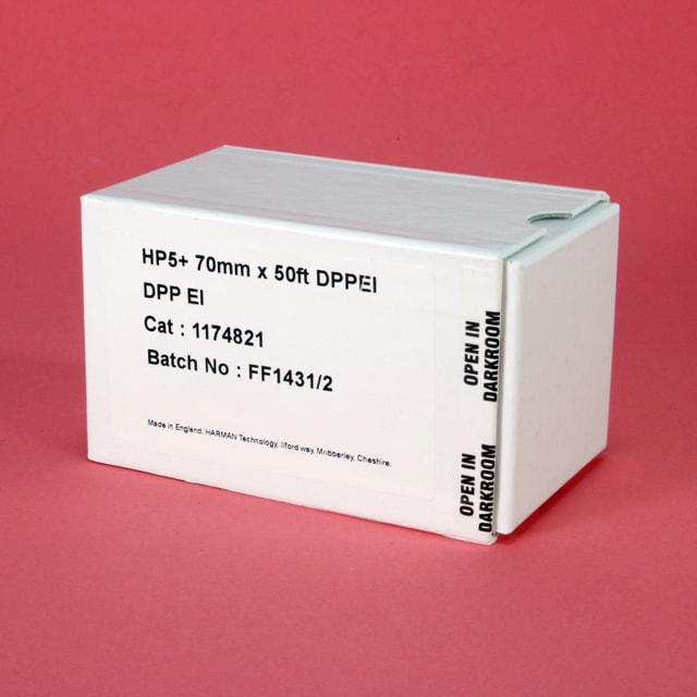 Ilford HP5 Plus Double-Perforated 70mm Roll Film - 50 Feet - ULF