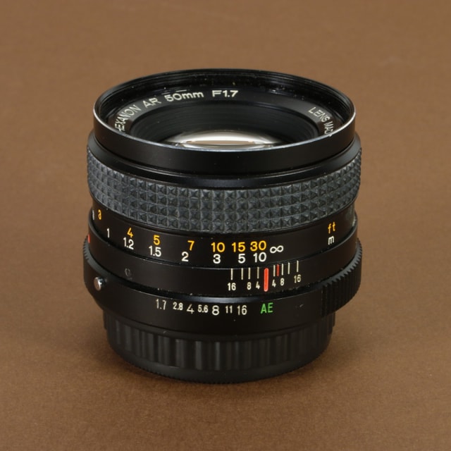 Konica 50mm f1.7 Hexanon AR Lens
