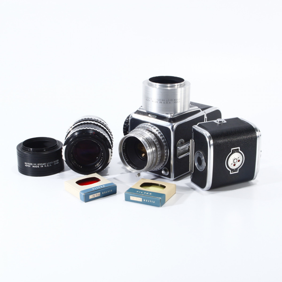 Hasselblad 1000F Camera Kit with 80mm f2.8 Ektar Lens And More