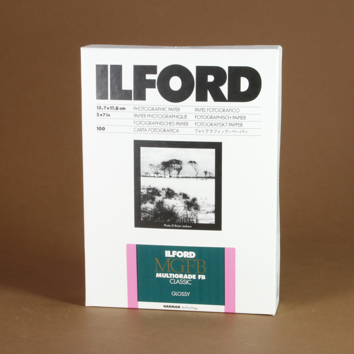 Ilford MGFB Multigrade FB Classic Glossy 5x7 Paper - 100 Sheets