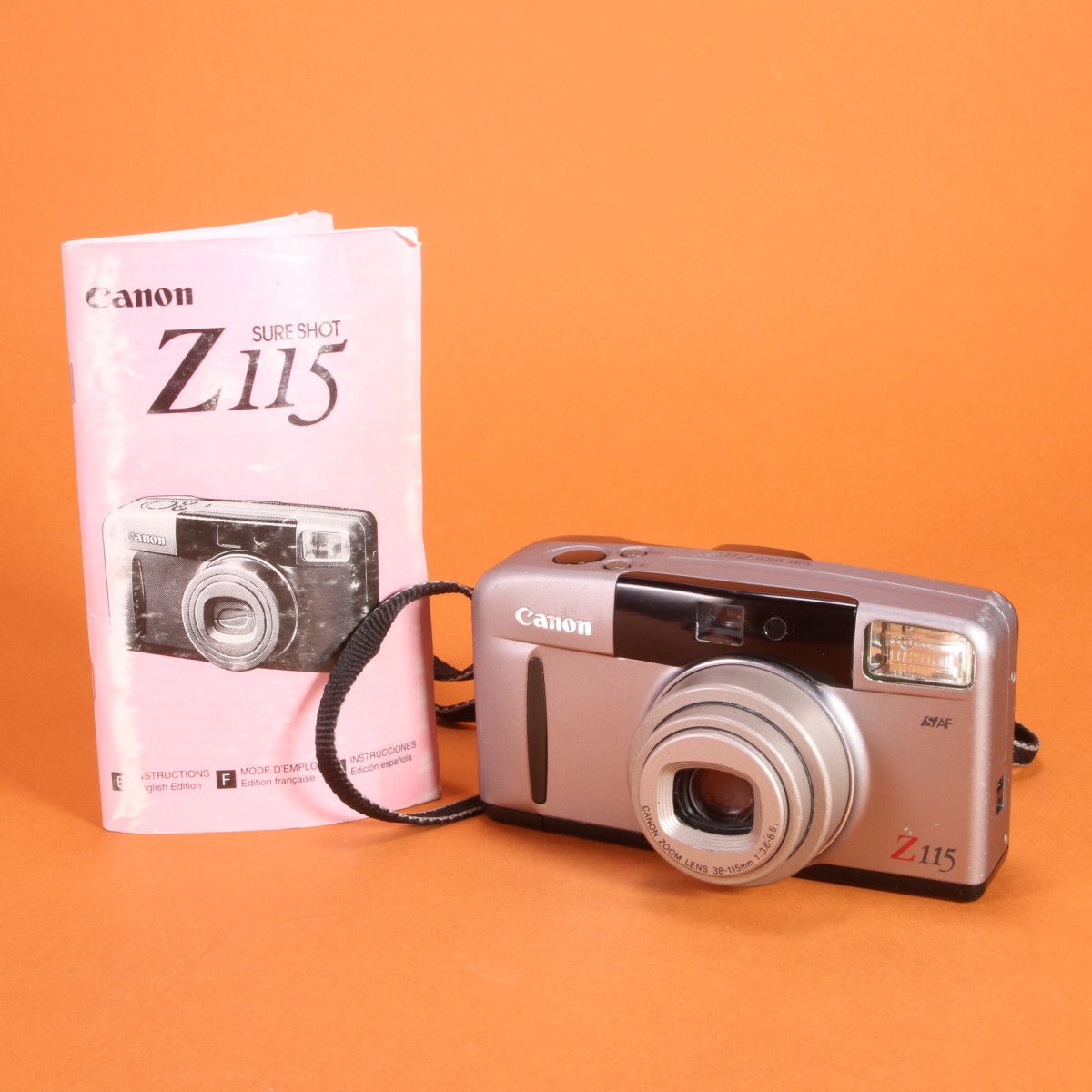Canon Sure Shot Z115 Camera - Compact, Point-and-Shoot 35mm Camera