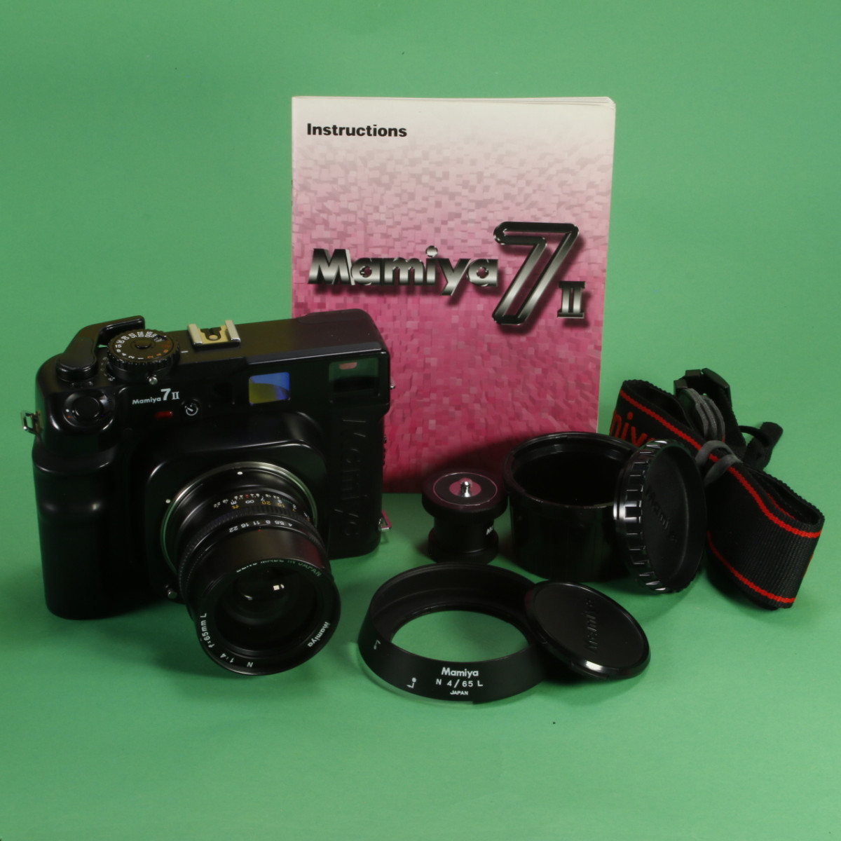 Mamiya 7II Camera Kit with 65mm f4 L N Lens - Serviced by