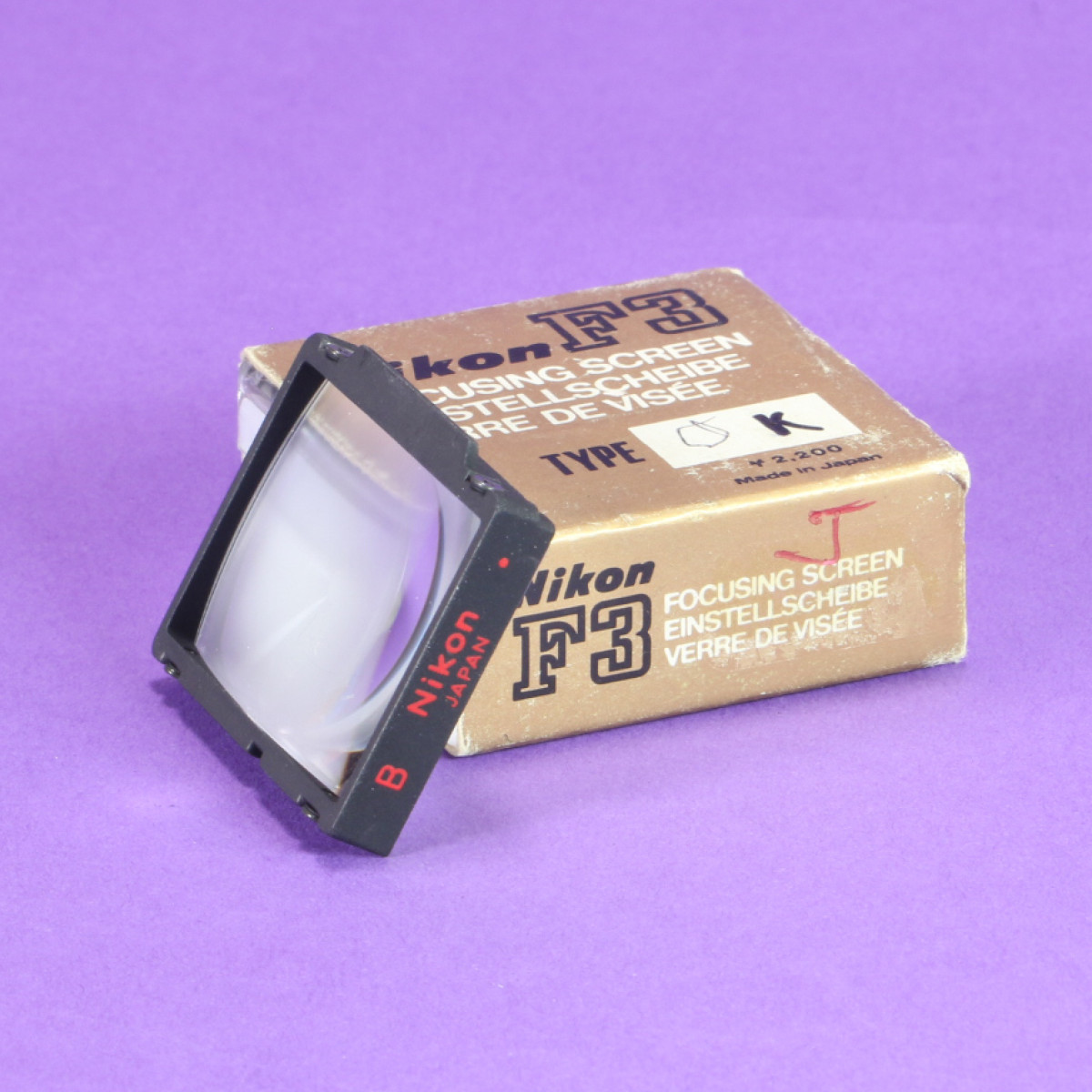 Nikon Focusing Screen Type B for Nikon F3 | Blue Moon Camera