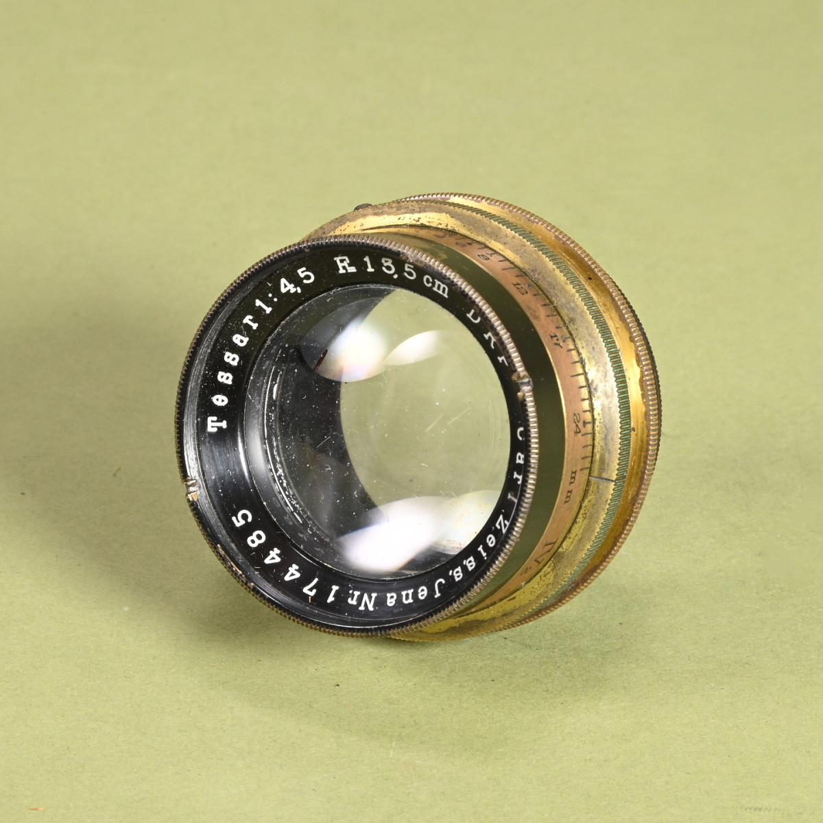 Carl Zeiss Jena 135mm f/4.5 Tessar Lens | Blue Moon Camera
