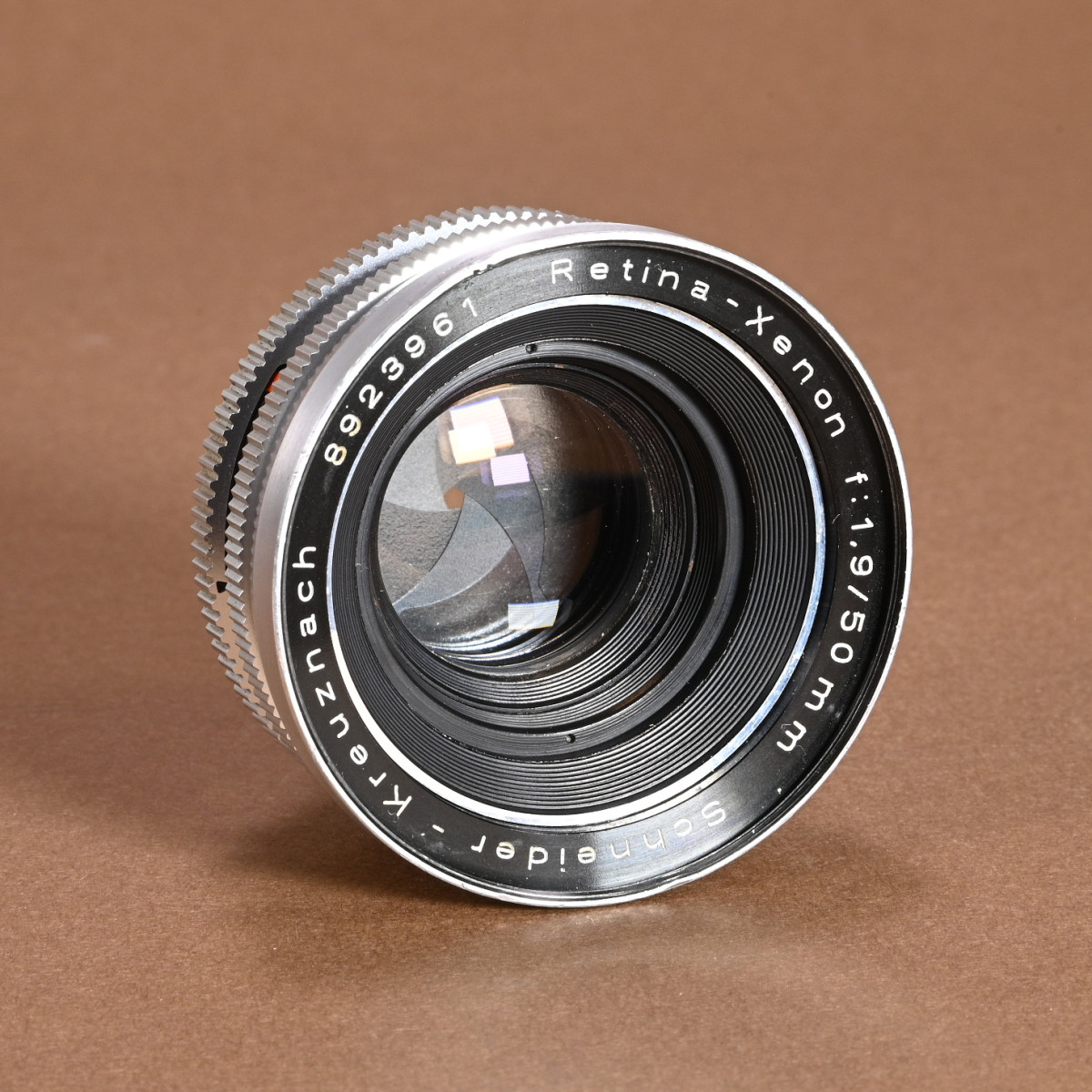 Schneider-Kreuznach 50mm f/1.9 Retina-Xenon DKL Lens | Blue Moon