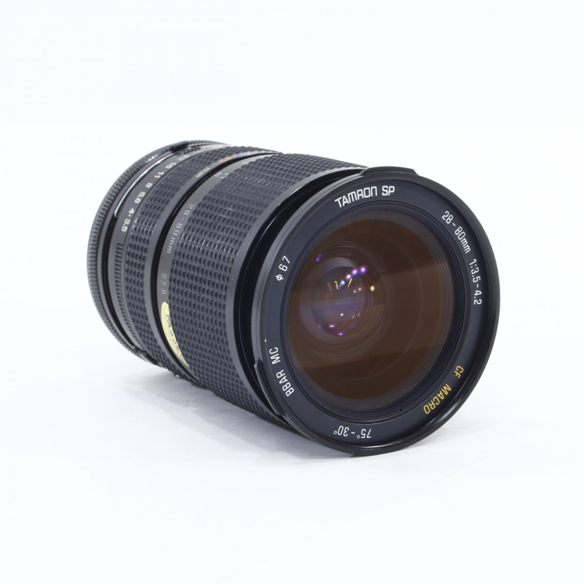 Tamron 28-80mm f3.5-4.2 SP CF Macro BBAR MC Adaptall-2 Lens with
