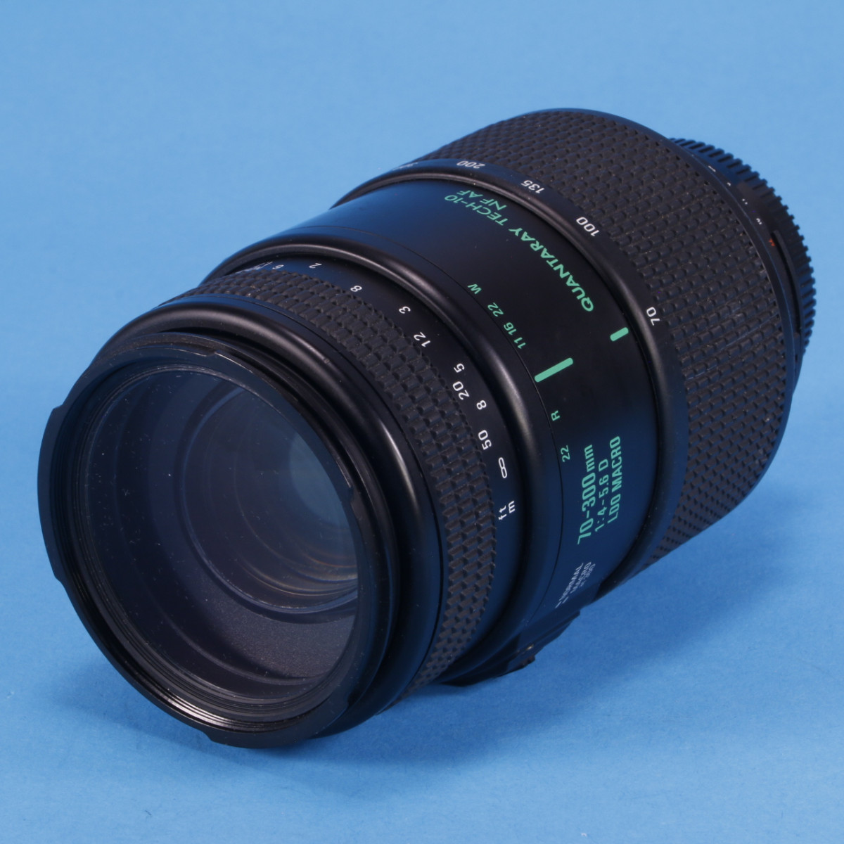 Quantaray 70-300mm f4-5.6 D LDO Macro Tech-10 for Nikon AF | Blue