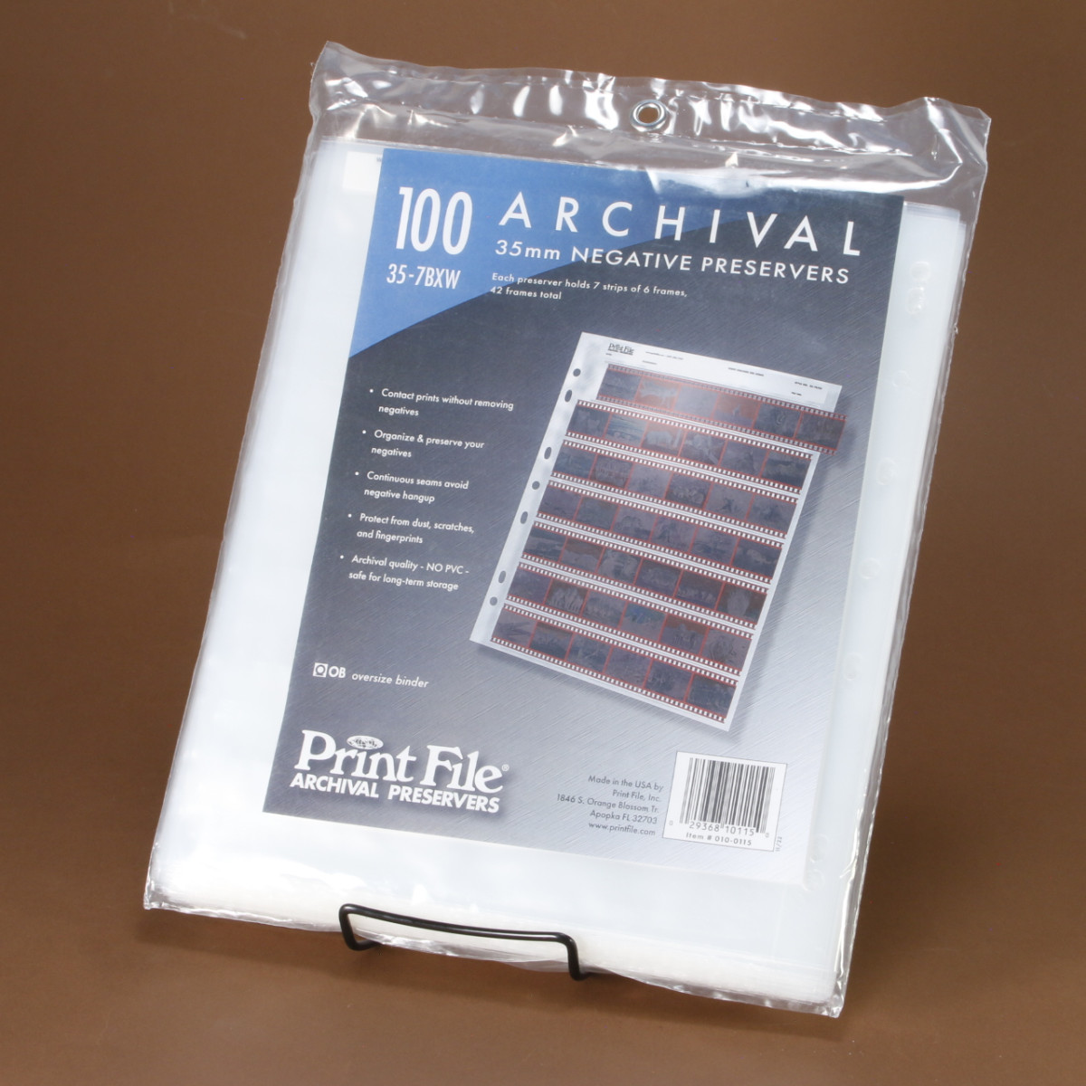 Print File 35-7BXW 35mm Negative Preserver Pages | Blue Moon Camera