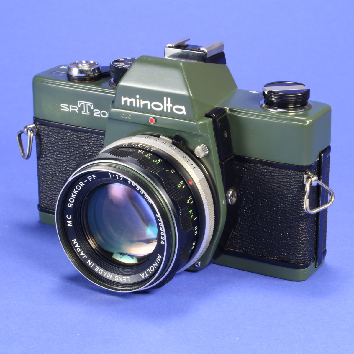Minolta SRT 201 Camera with 55mm f1.7 Lens - Refurbished (Re