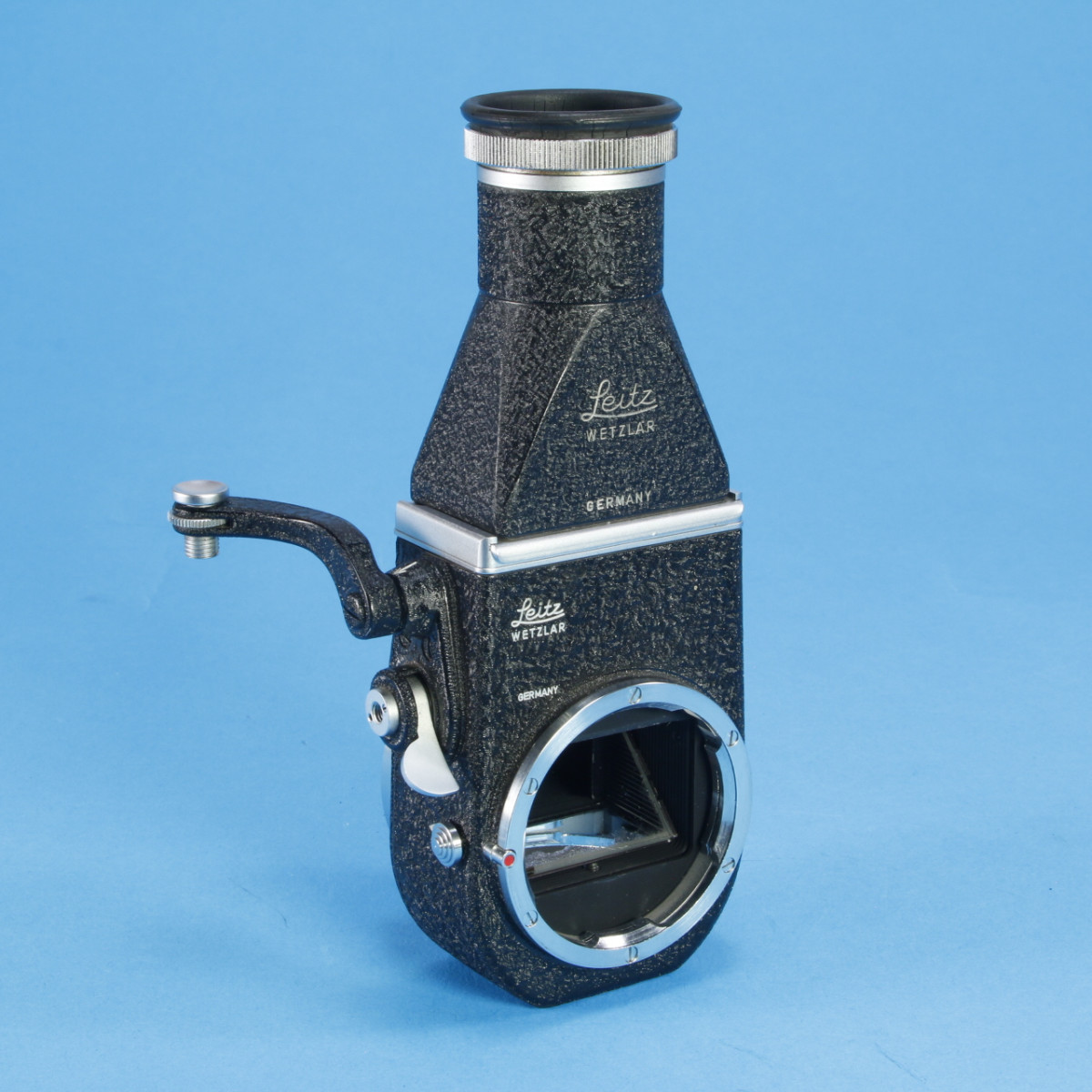Leica Visoflex II with OTVXO Chimney Finder for Leica M | Blue