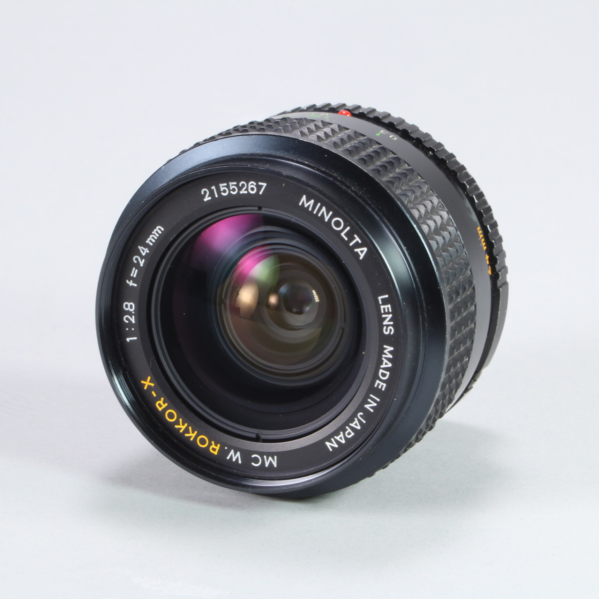 Used Minolta 24mm f2.8 W.Rokkor-X MC Lens for Sale | Blue Moon Camera