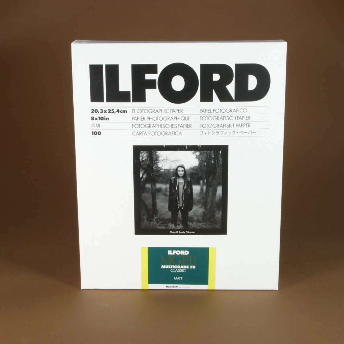 Mgfb Ilford MGFB Multigrade FB Classic Matt 8x10 Paper - 100 Sheets | Blue ...