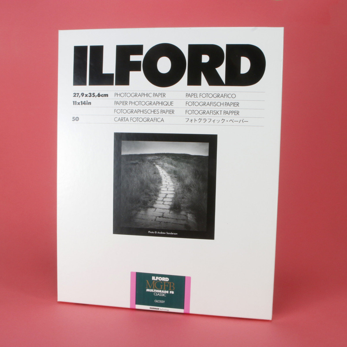 Mgfb Ilford MGFB Multigrade FB Classic Glossy 11x14 Paper - 50 Sheets | Blue ...